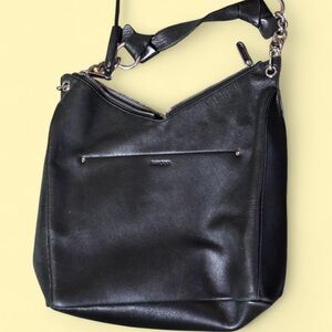 Jimmy Choo Black Raven Hobo Bag